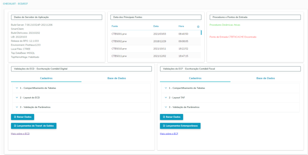 Validações - Como gerar Cruzamentos da ECF no TaxSheets? – Taxcel - Suporte